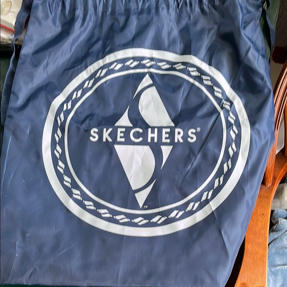 Skechers Navy Drawstring Bag